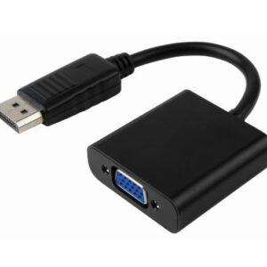 8ware DisplayPort DP to VGA Adapter Converter Cable 20cm - Male to Female for Desktop Computer Laptop PC Monitor Projector HDTV Chromebook Xbox