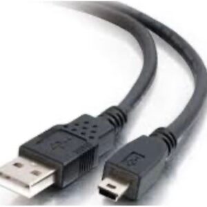 8Ware USB 2.0 Cable 1m A Male to Mini B Black (Pack of 10)