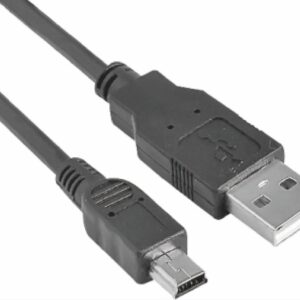 Astrotek USB 2.0 Cable 1m - Type A Male to Mini B 5 pins Male Black Colour RoHS