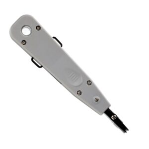 Astrotek Networking Punch Down Tool Multifunction Krone Type IDC/Network Wire Cat5 & Telephone Impact Terminal Insertion Grey Color