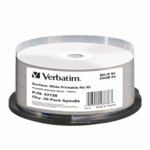 Verbatim Blu-Ray BD-R 25pk 25GB, 6x, Spindle