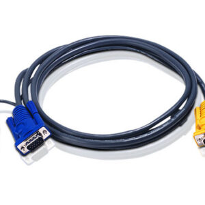 Aten KVM Cable 1.8m with 3 in 1 SPHD to VGA & USB