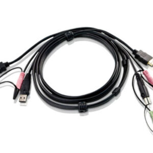 Aten KVM Cable 1.8m with HDMI, USB & Audio to HDMI, USB & Audio
