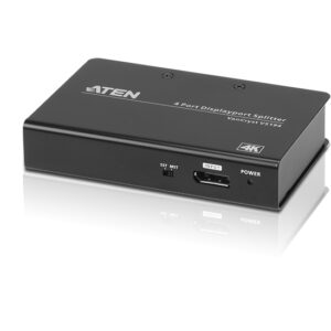 Aten Video Splitter 4 Port DisplayPort 4K Splitter, 4096x2160 / 3840x2160@60Hz, Supports Extend Mode & Split Mode