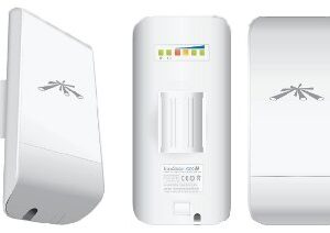 Ubiquiti Nanostation Loco M5 5GHz 802.11a/n MIMO Antenna, WiFi Wireless Outdoor CPE, 10+ km - Includes PoE Adapter,