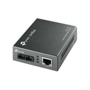 TP-Link MC110CS 10/100Mbps Single-Mode Media Converter Convert 100BASE-FX Fiber to 100Base-TX Copper Media Extends Fiber Distance Up To 20km