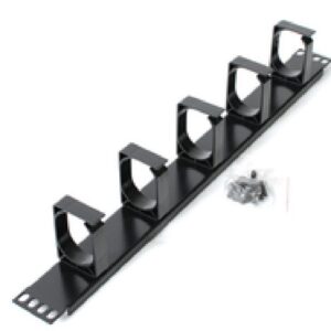 Astrotek 1U Rack Mount Cable Management Metal Panel