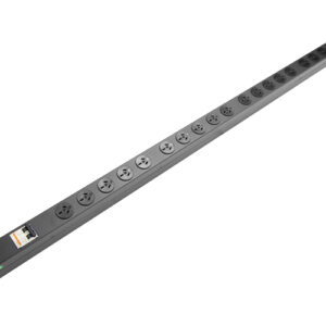 PowerShield Vertical PDU with 10A Aus Input plug, 20 x ANZ 10Amp outlets, provides reliable power distribution for vertical installations