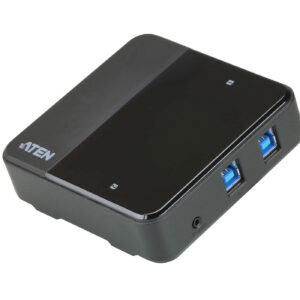 Aten Peripheral Switch 2x4 USB 3.1 Gen1, 2x PC, 4x USB 3.1 Gen1 Ports, Remote Port Selector, Plug and Play