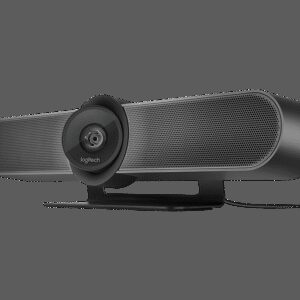 Logitech MeetUp 4K Conferencecam with 120-degree FOV & 4K Optics HD Video & Audio Conferencing Camera System for Small Meeting Rooms